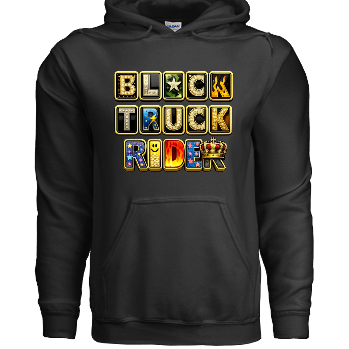 BLACK - G185 - FRONT
