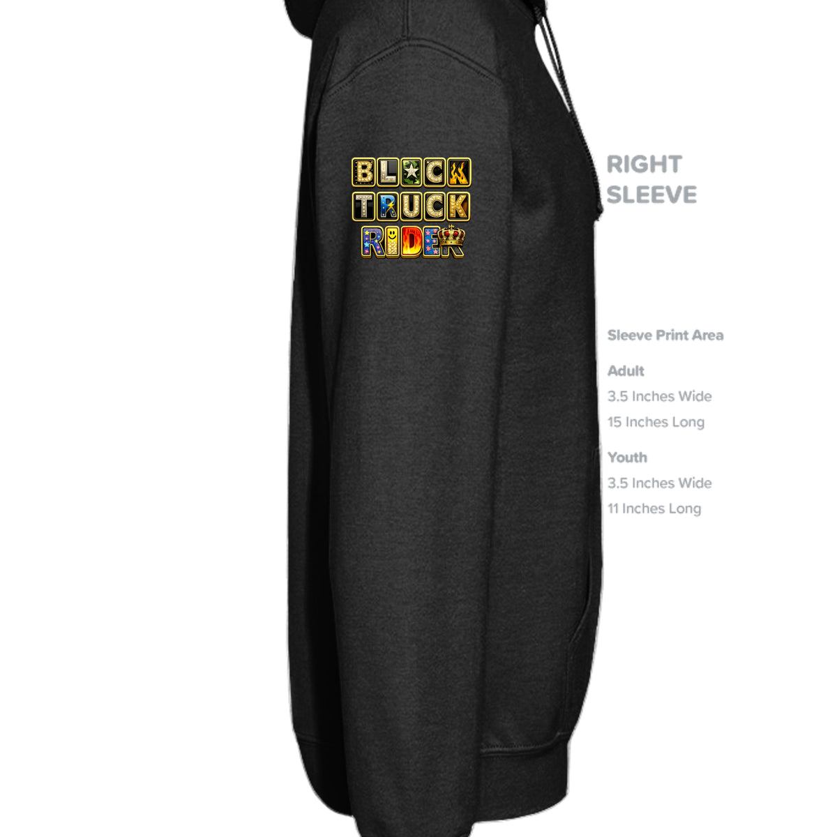 BLACK - G185 - SLEEVE_RIGHT